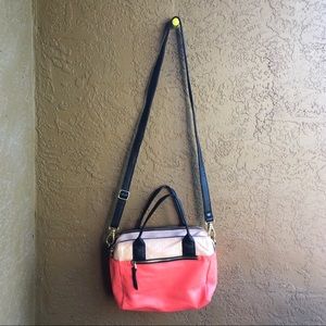 Fossil Box-shaped Crossbody Bag